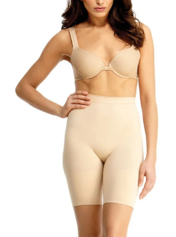 Women’s seamless laser-cut panties-MeMoi Directrice Body Thigh Shaper