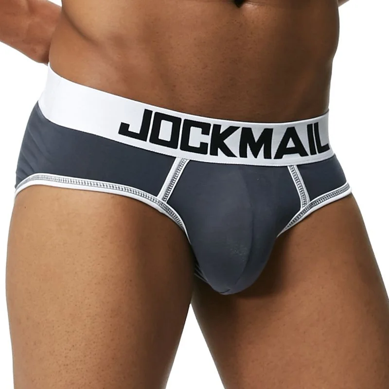 Men’s breathable cotton briefs-Men's Ball Pouch Brief