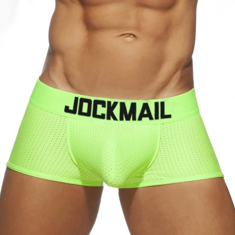 Men’s breathable bamboo boxers-Neon Boxer Briefs