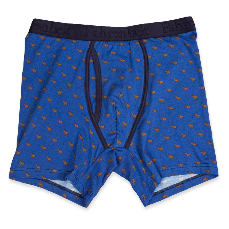 Men’s quick-dry performance trunks-Newman Boxer Brief | Election Donkey