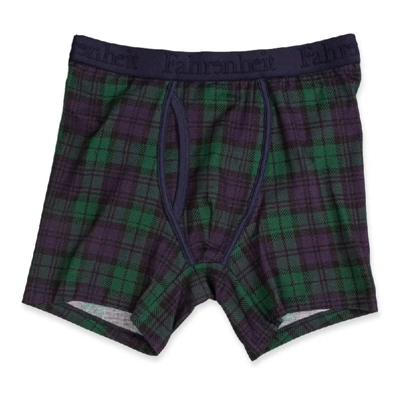 Men’s lightweight athletic briefs-Newman Boxer Brief | Tartan Blackwatch