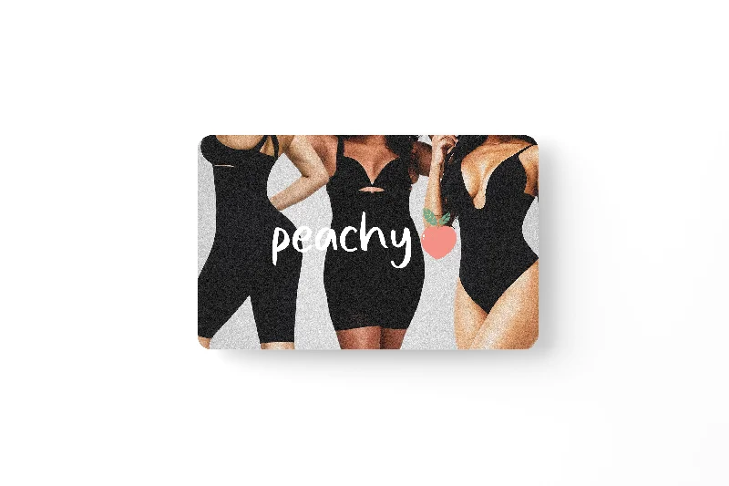 Women’s high-rise shaping briefs-E-Gift Card | Peachy Shapewear